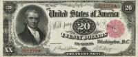 p355 from United States: 20 Dollars from 1891